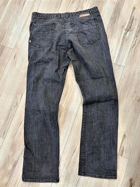 Element Men's Gray Straight Jeans Waist 36